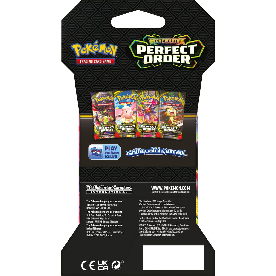 Pokemon Trading Card Game: Perfect Order Sleeved Booster Pack