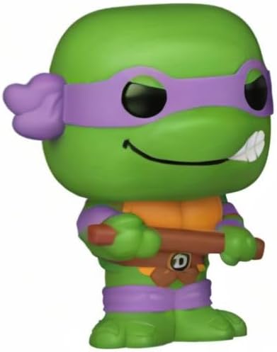 Funko Bitty Pop! Teenage Mutant Ninja Turtles (TMNT) - Donatello, Shredder, Baxter Stockman, & Surprise Mystery Figure - 0.9 Inch (2.2 Cm) Collectable - Stackable Display Shelf Included - Gift Idea (Vip)