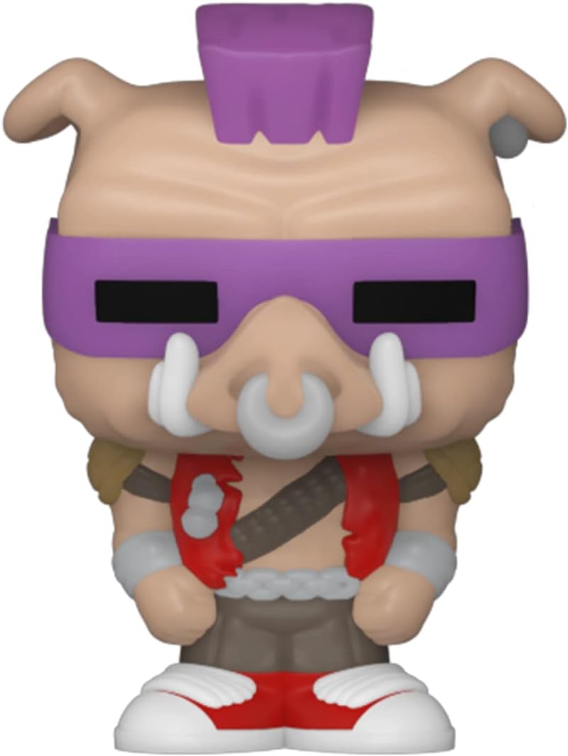 Funko Bitty Pop! Teenage Mutant Ninja Turtles (TMNT) - Donatello, Shredder, Baxter Stockman, & Surprise Mystery Figure - 0.9 Inch (2.2 Cm) Collectable - Stackable Display Shelf Included - Gift Idea (Vip)