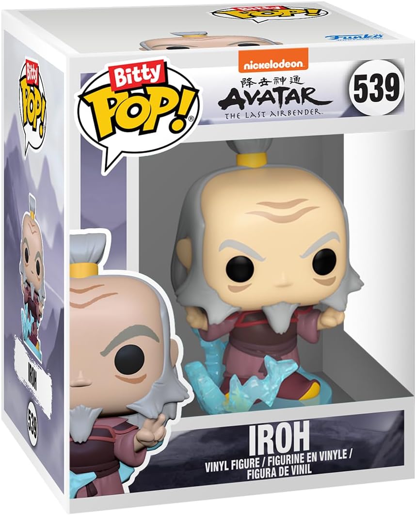 Funko Bitty Pop! Avatar: The Last Airbender - Katara, Sokka, Suki, & A Surprise Mystery Mini Figure - 0.9 Inch (2.2 Cm) Collectable - Stackable Display Shelf Included - Gift Idea - Cake Topper (Vip)