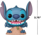 Funko Pop Disney: Lilo and Stitch - Stitch in Sand - Collectable Vinyl Figure - Gift Idea - Collectible Merchandise - Toys for Kids & Adults - Cartoon/Animation Fans - Model Figure for Collectors