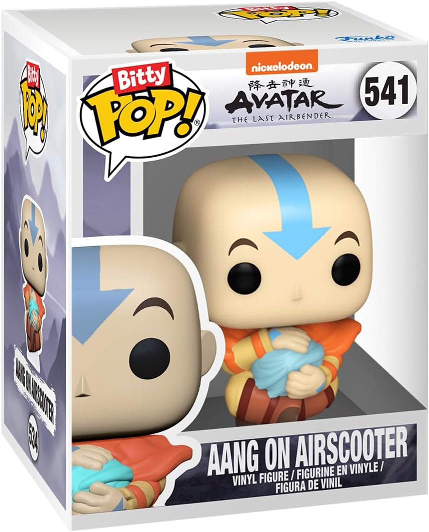 Funko Bitty Pop! Avatar: The Last Airbender - Katara, Sokka, Suki, & A Surprise Mystery Mini Figure - 0.9 Inch (2.2 Cm) Collectable - Stackable Display Shelf Included - Gift Idea - Cake Topper (Vip)