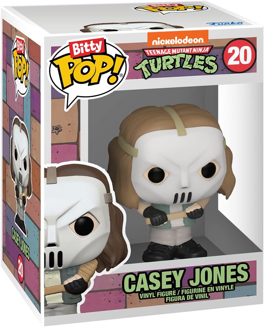 Funko Bitty Pop! Teenage Mutant Ninja Turtles (TMNT) - Donatello, Shredder, Baxter Stockman, & Surprise Mystery Figure - 0.9 Inch (2.2 Cm) Collectable - Stackable Display Shelf Included - Gift Idea (Vip)