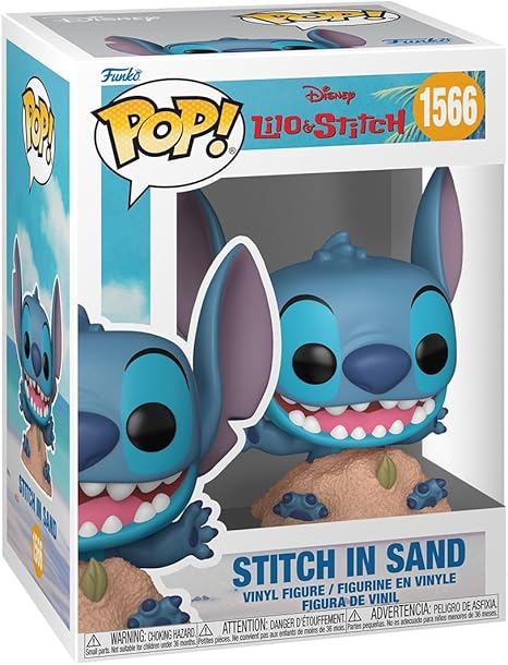 Funko Pop Disney: Lilo and Stitch - Stitch in Sand - Collectable Vinyl Figure - Gift Idea - Collectible Merchandise — main product image