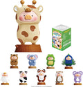 Official Lulu The Piggy Blind Box Figures - Animal Party Series Blind Boxes Mystery Box Cute Animal Figurines Collectible Toys Home Desk Decorations Holiday Birthday Gifts (Vip)