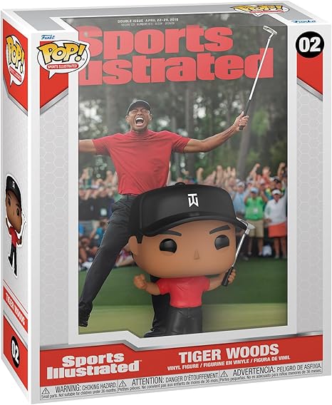Golf Tiger Woods Sports Illustrated Funko Pop! Cover Figure #02 with Case — main product image