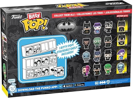 Batman 85th Anniversary Mr. Freeze Funko Bitty Pop! Mini-Figure 4-Pack