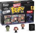 Funko Bitty POP! Marvel - Hulk and A Surprise Mystery Mini Figure - 0.9 Inch (2.2 Cm) - Marvel Comics Collectable - Stackable Display Shelf Included - Gift Idea - Party Bags Stocking (Vip)