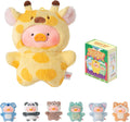 TOYZERO+ Lulu The Piggy Blind Box Figures - Puppet Show Series Plush Keychain Blind Boxes Figurines Finger Puppet Toy Cute Stuffed Animals Mystery Box Collectible Decorations Birthday Gift, Single Box (vip)