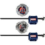 Beyblade X Marvel Spider-Man 3-60F vs. Venom 3-80N Multipack Set, Includes 2 Right-Spin Tops & Launchers — additional product view 2