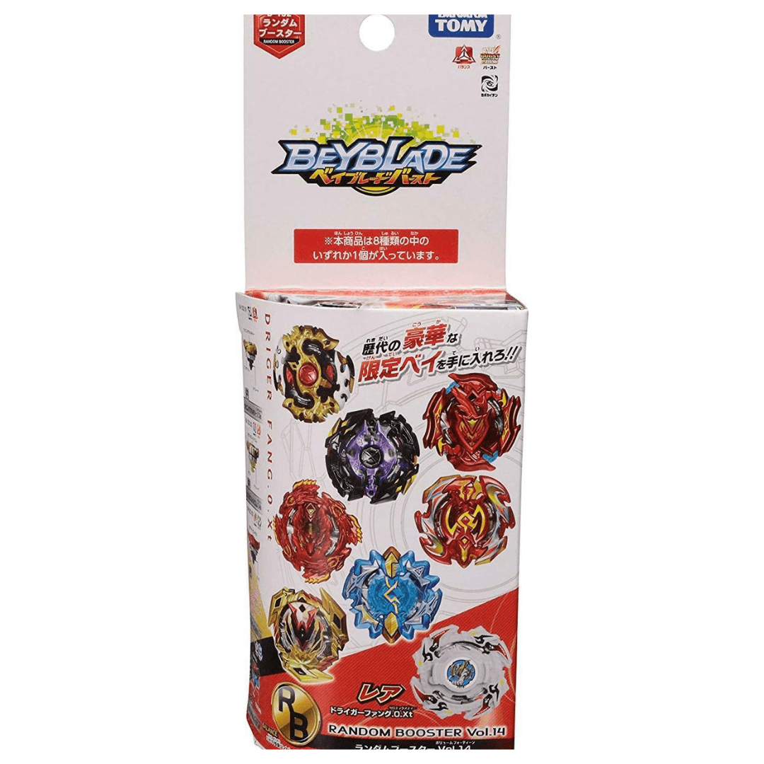 Beyblade BURST B-132 Random Booster Vol. 14 (Random Model)-The Beybladers-Rebuy,TaTo,Tomy