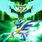 Heaven Pegasus.10P.Lw Sen spinning in intense Beyblade battle arena