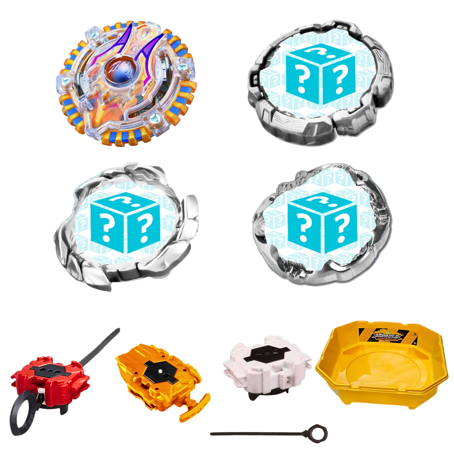 Orbit Performance Tip of Takara Tomy B-71 Acid Anubis Beyblade