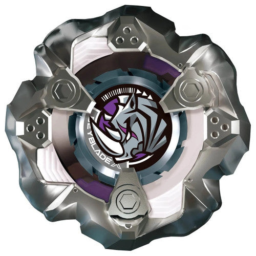 Close-up of Rhino Horn layer in BX-19 Beyblade booster