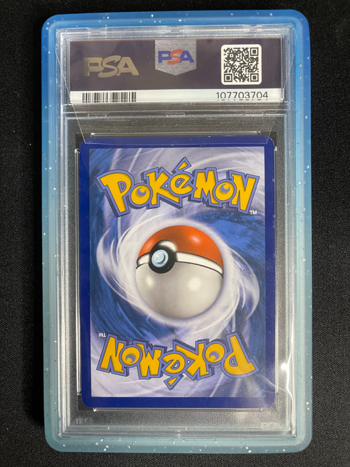 Blastoise EX XY122 Black Star Promo PSA 8 — back vertical original photo