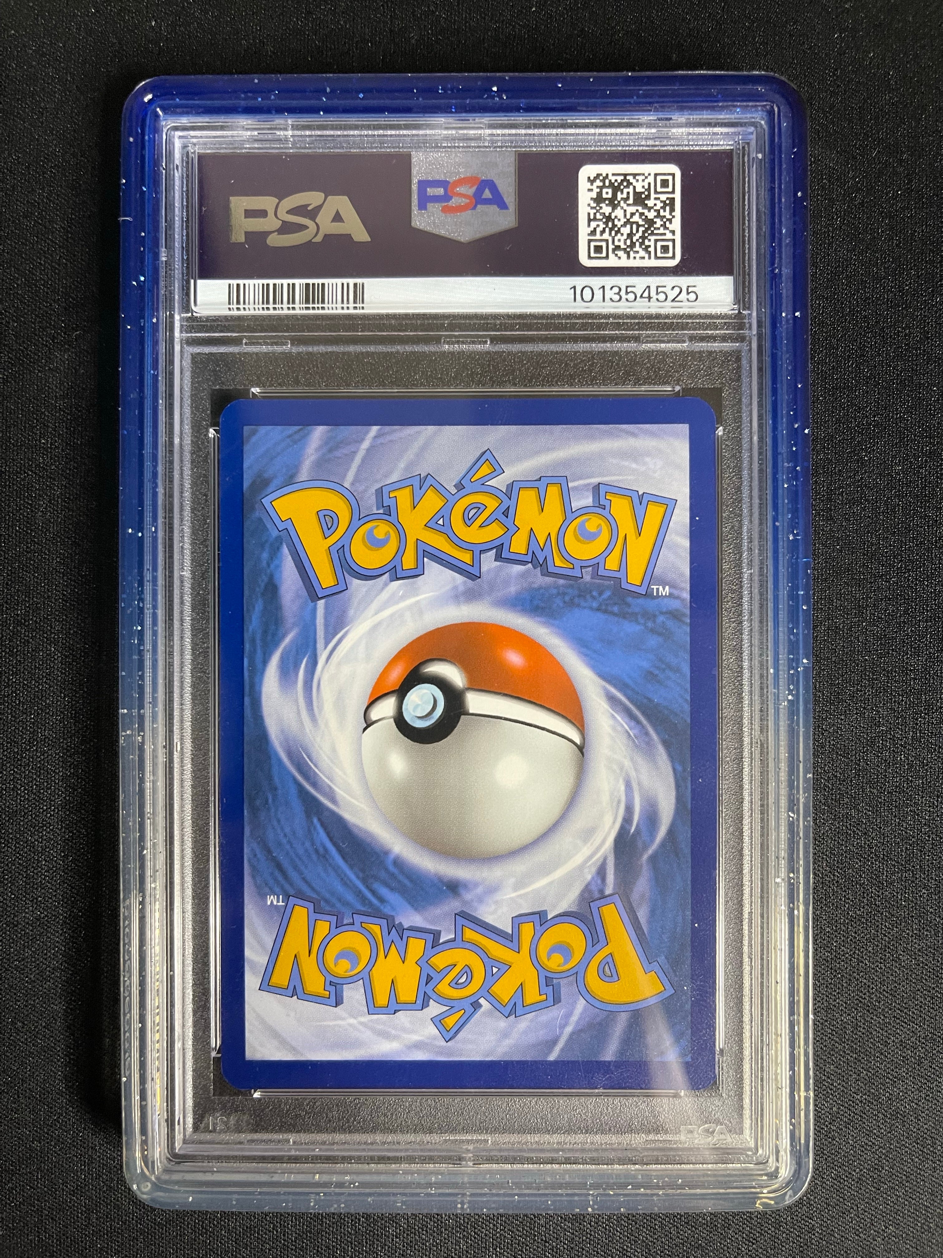Mew ex 232/091 Paldean Fates Special Illustration Rare PSA 10 — back original photo