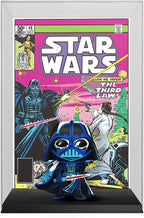 Star Wars Darth Vader Comic Cover Funko Pop #05 on sci-fi display shelf