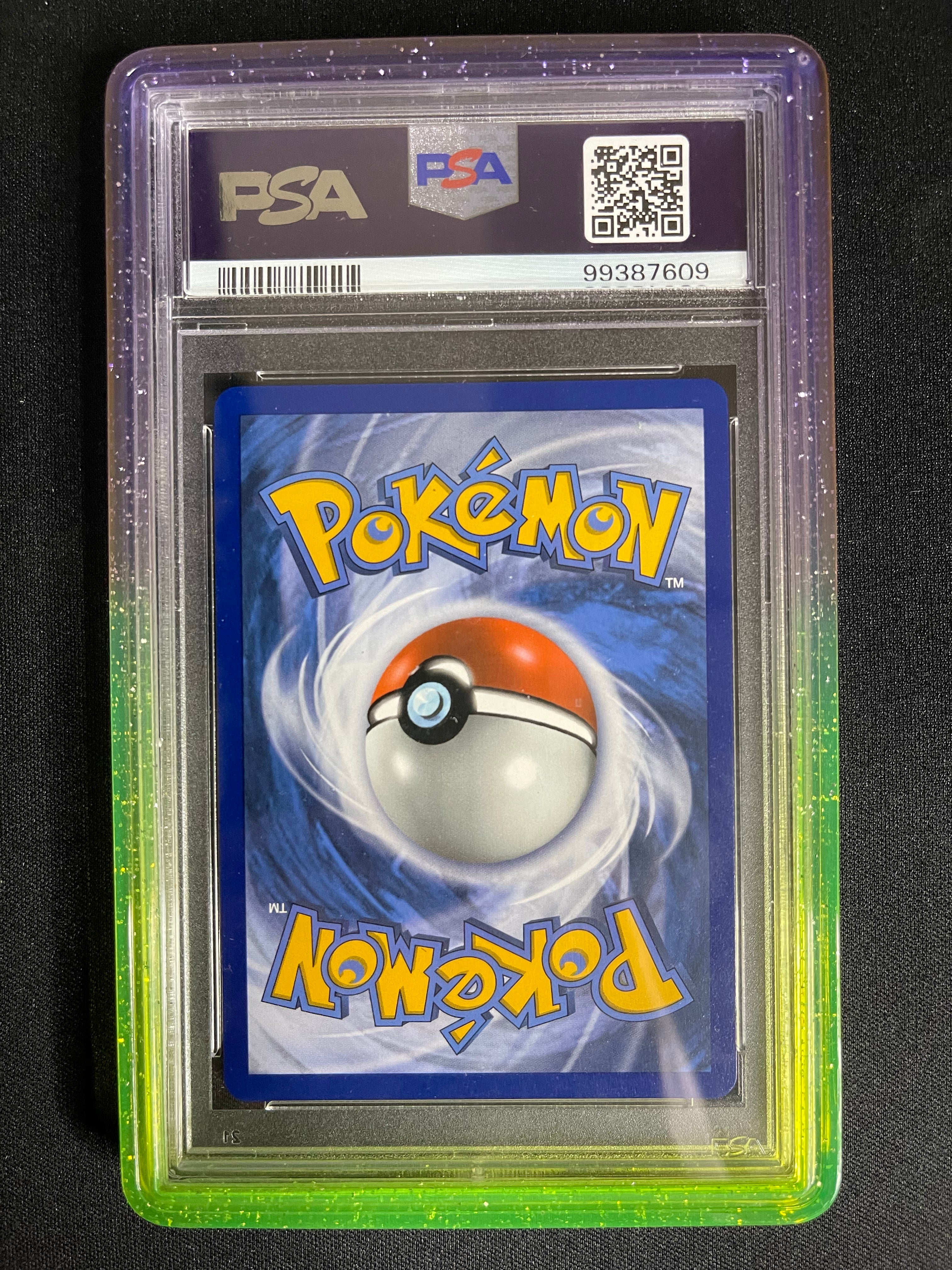 Gengar & Mimikyu GX 53/181 Team Up PSA 10 — back original photo