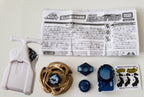 Side view of L-Drago 105F Beyblade BB-23 with left-spin design