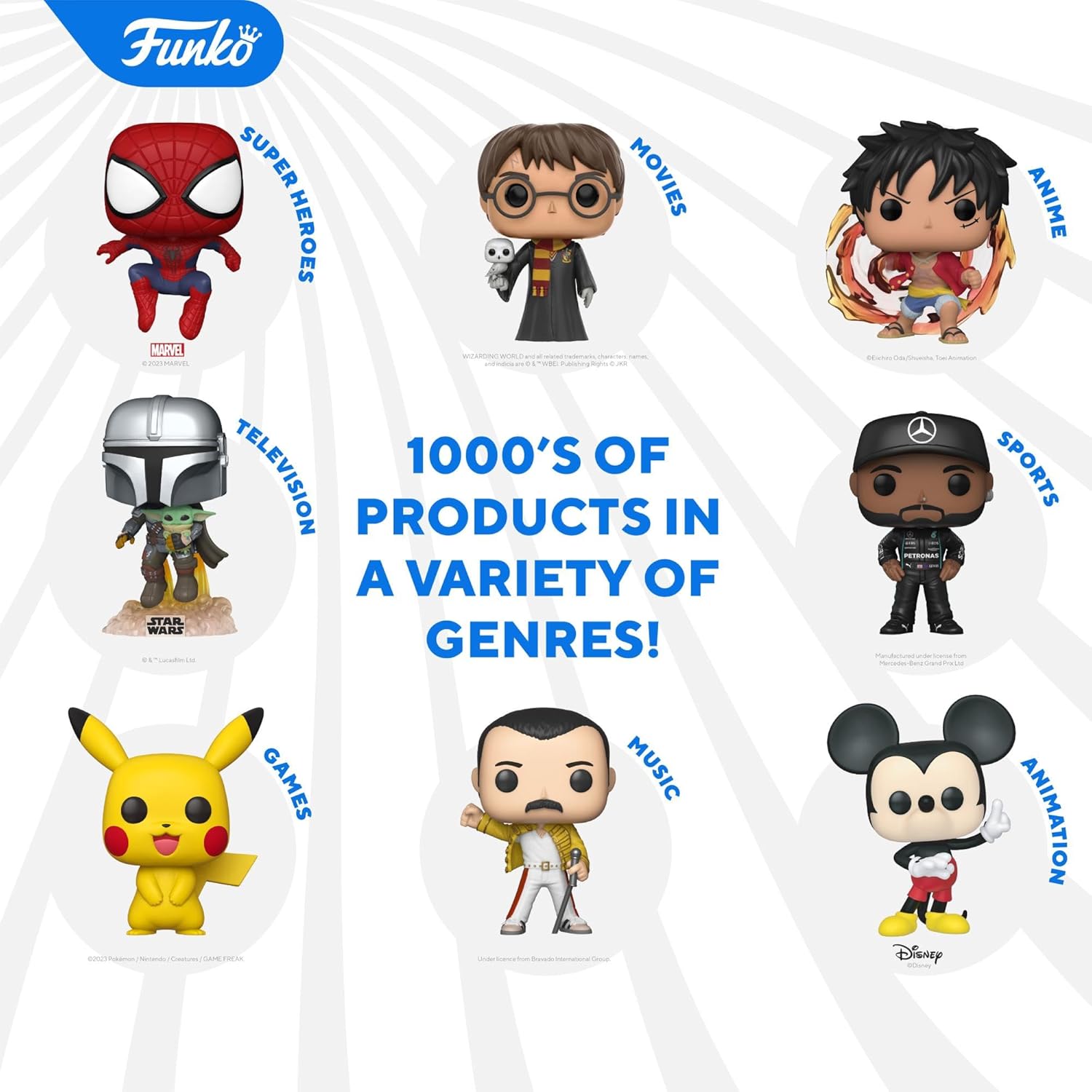 Close-up of Marvel Blade Funko Pop with detailed sunglasses and outfit