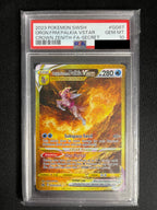 Origin Forme Palkia VSTAR GG67 Crown Zenith PSA 10 — front original photo, PSA certificate hidden