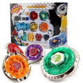 Rare Beyblade Essentials Box Set front view with accessories