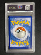 Reshiram & Charizard GX SM201 Black Star Promo PSA 9 — back original photo