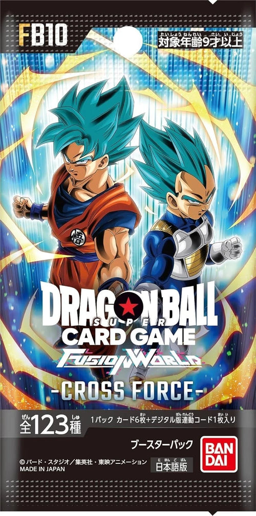 Dragon Ball Super Card Game Fusion World Cross Force FB10 Booster Box — Japanese — additional product view 2