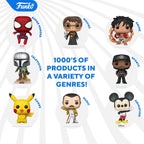 Close-up of Star Wars Darth Vader Funko Pop #05 with comic-style details