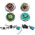 Supreme Pack 4 Beyblade Set with Ray Unicorno and Free Launcher