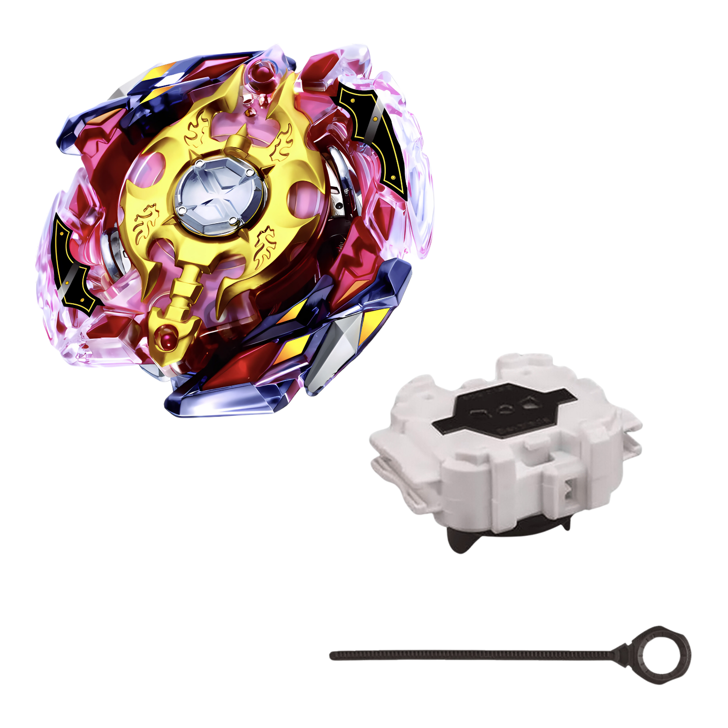 Close-up of Legend Spriggan 7 Merge in B-86 Burst starter