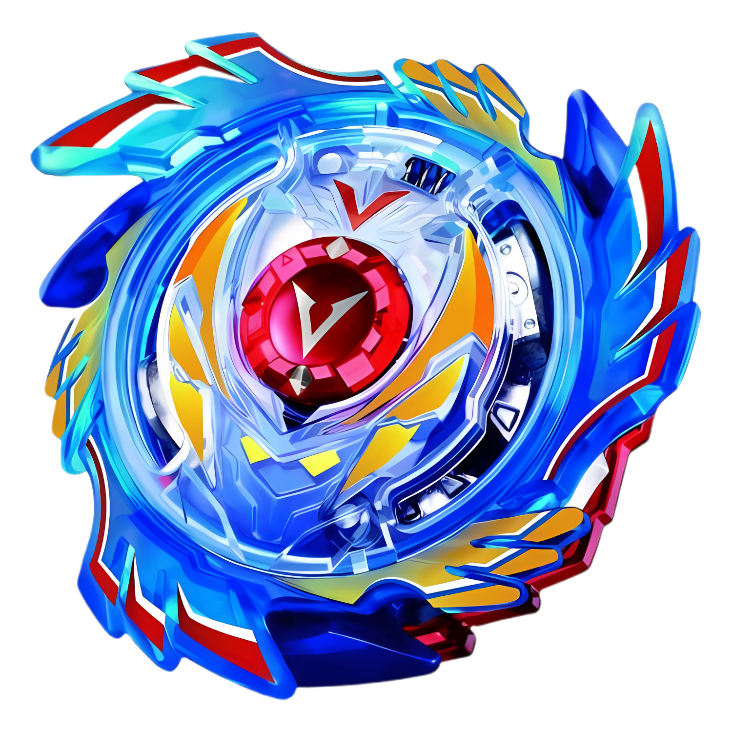 Takara Tomy God Valkyrie 6Vortex Ultimate Reboot B-73 front view